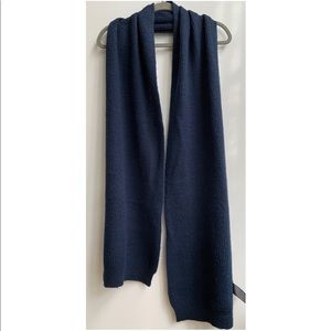 All Saints Blue & Black Spinn Scarf